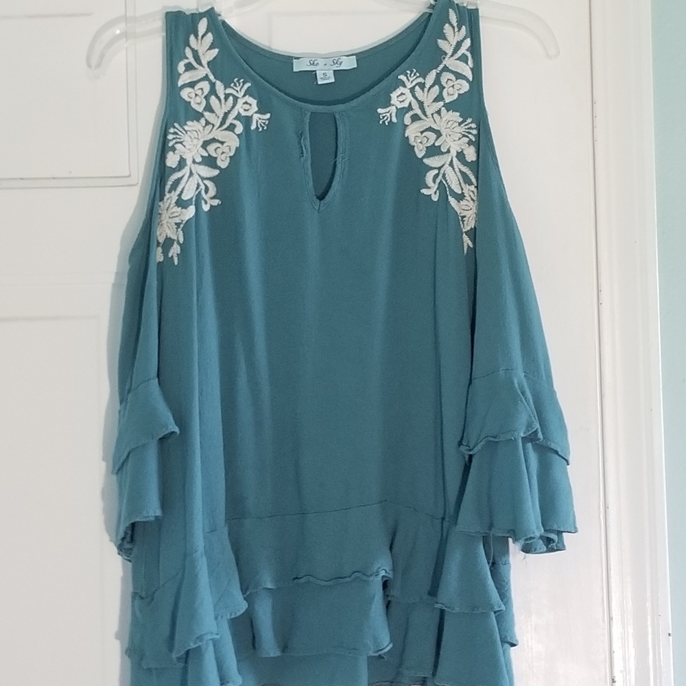 Cold Shoulder Top